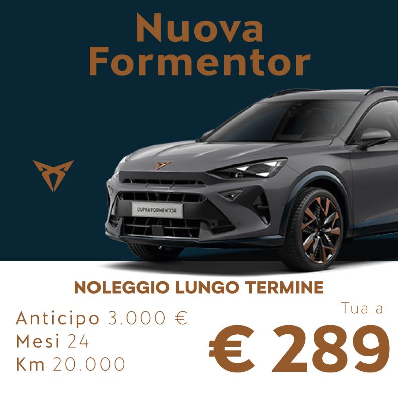 Viaggia Senza Pensieri con Nuova CUPRA Formentor